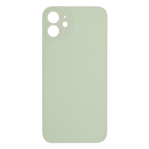 Back Glass Compatible for iPhone 12 (Large Camera Hole) (Aftermarket) - Green